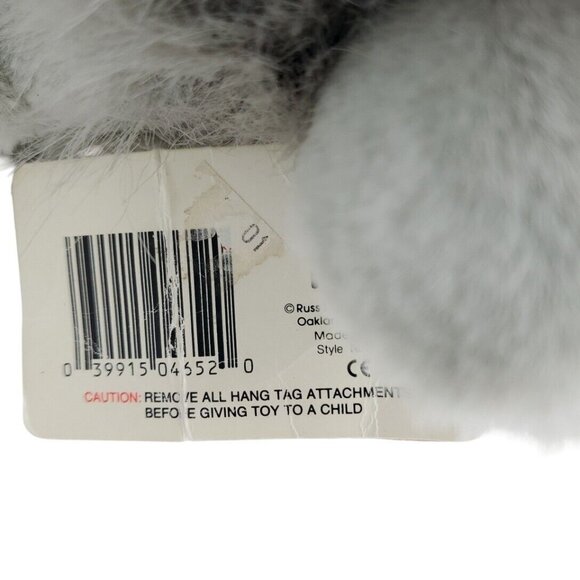 Russ‎ Nozey Hedgehog Gray Plush Stuffed Animal 10" Soft Cuddle Toy - Picture 3 of 8